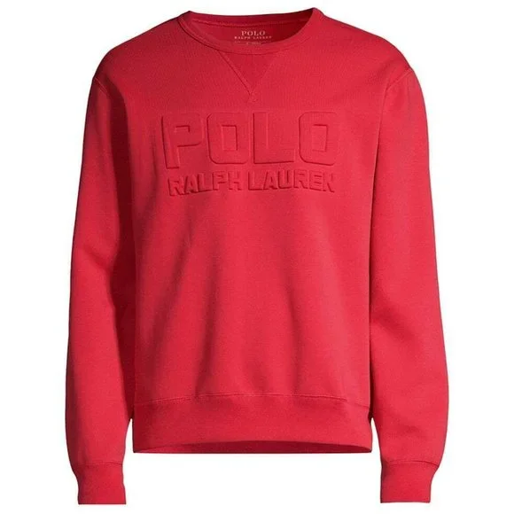 New Polo Ralph Lauren Double Knit Long-Sleeve Sweater